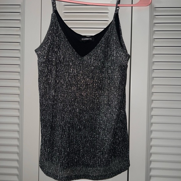 Express Sparkly Tank Top - Picture 1 of 5